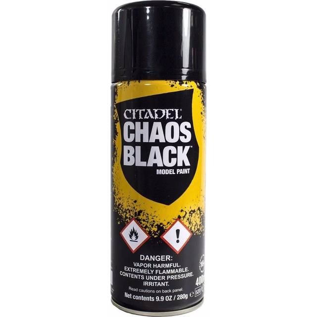 Games Workshop Citadel Spray Paint - Chaos Black