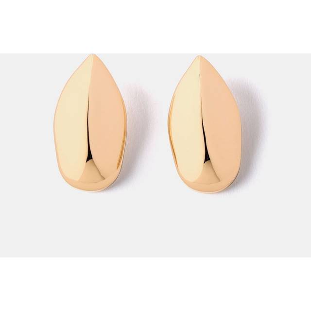 Mint Velvet Statement Hanging Earrings, Gold