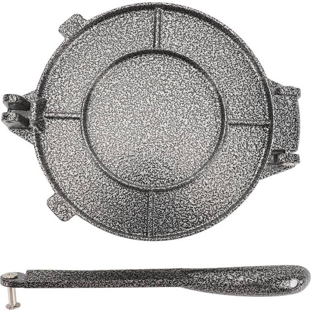 Tortilla Press 6.3 Inch Aluminum Alloy Flour Dough Tortilla Taco Press Roti Maker for Home L