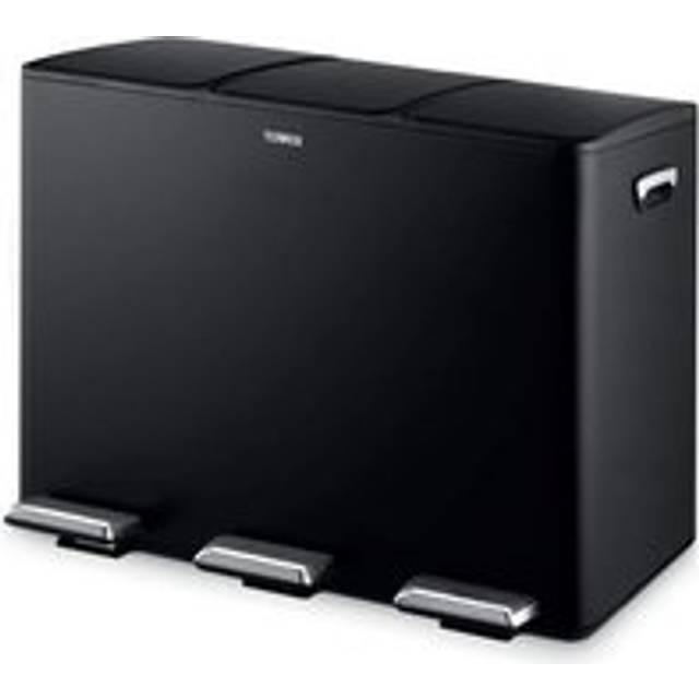 Tower 45L Recycling Pedal Bin - Black
