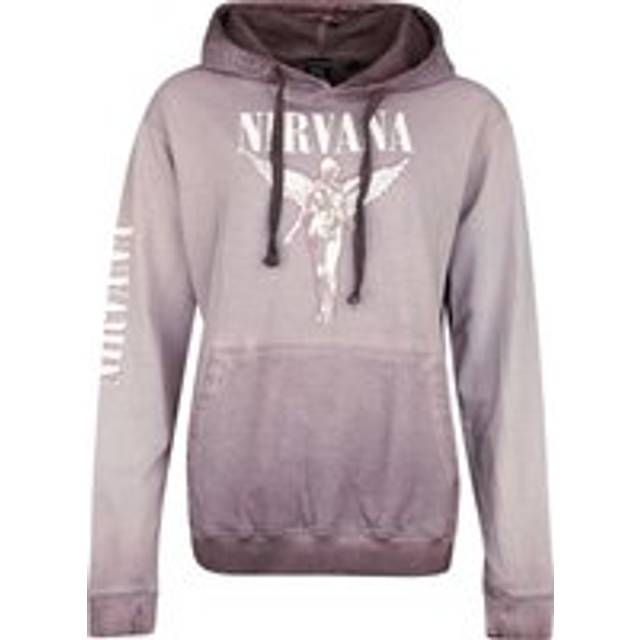 Nirvana Angel Hooded sweater purple - M