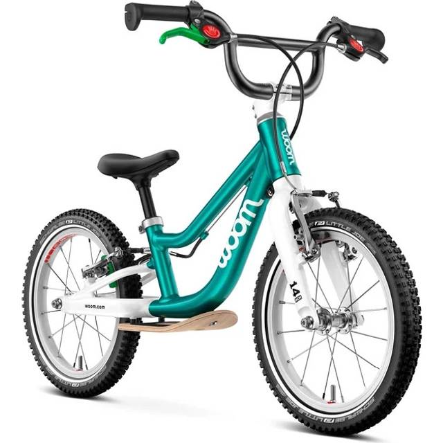 Balanscykel Woom Go 1 Plus 14" Metallic Petrol 2025
