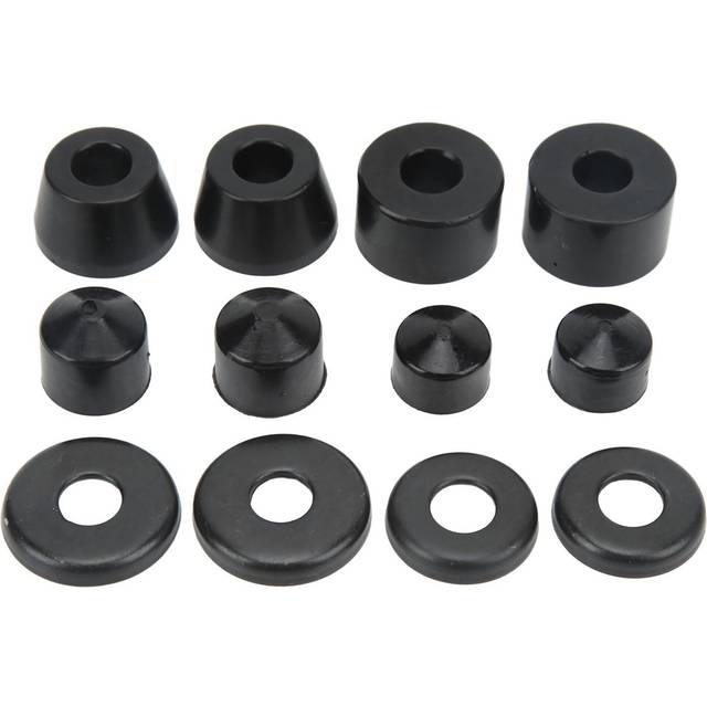 Skateboard Shock Absorber PU Black High Resilience Bracket Shockproof Pad for Longboard