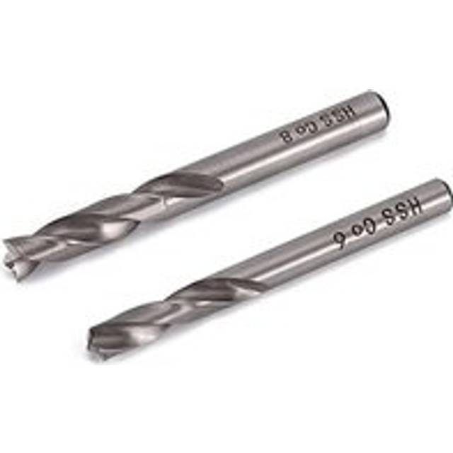 2Pcs Spot Weld Drill Bit Set HSS Co Cobalt Welded Cutter Separate Panels Hole Cutting Bits, 6mm 8mm
