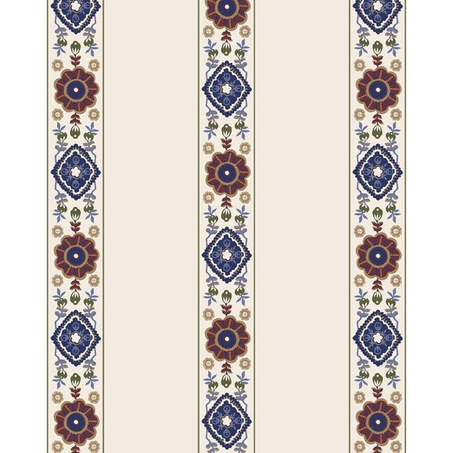 Joules Grove Border Wallpaper, Cream/Multi