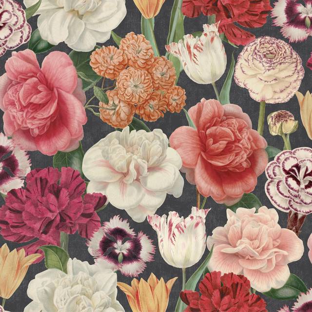 Royal Horticultural Society Wallpaper Blooming Bouquet 100306OL