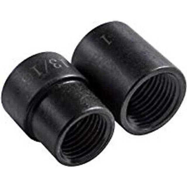Locking wheel nut remover set - 2pc - fits 19mm-26mm