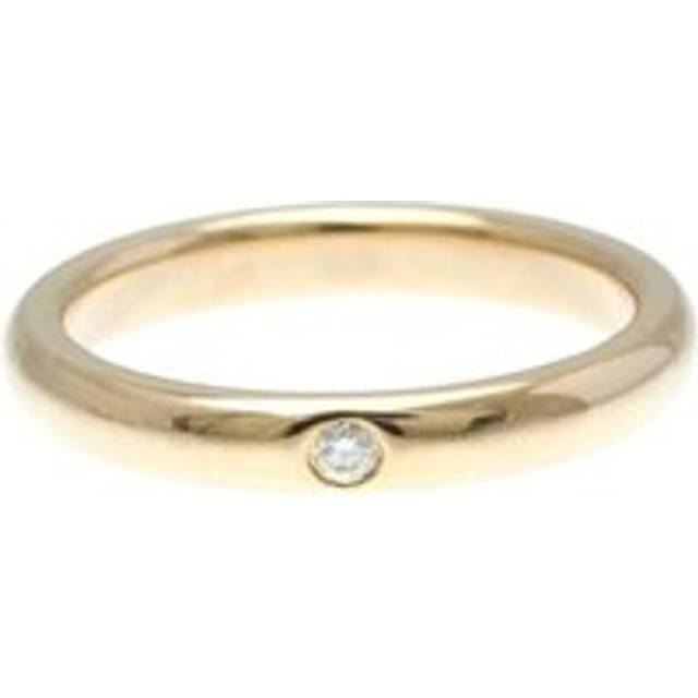 Preloved 1837 Diamond Ring Classic Style Women - Gold - Metallics - One Size