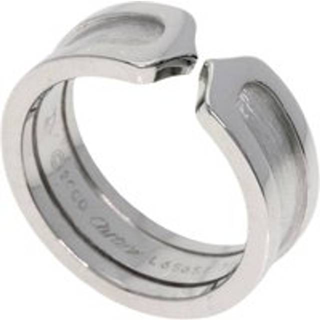 Preloved Love Ring Platinum Band Unisex - Silver - Grey - One Size