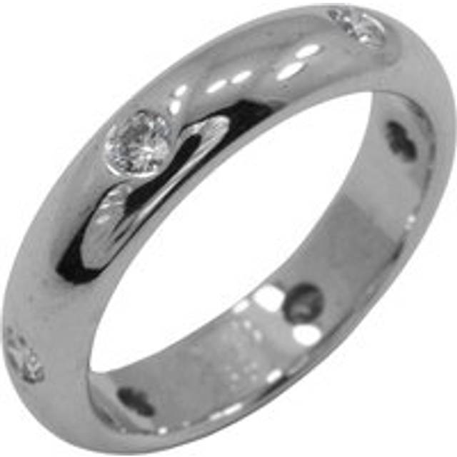 Womens Preloved Love Wedding Band Diamond Ring Wo - Gold - Metallics - One Size
