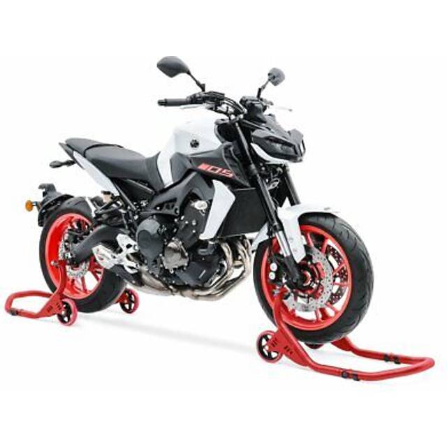 Montageständer Set passend für Honda CBR 650 F / R Motorradständer vorne hinten SRT - schwarz-schwarz