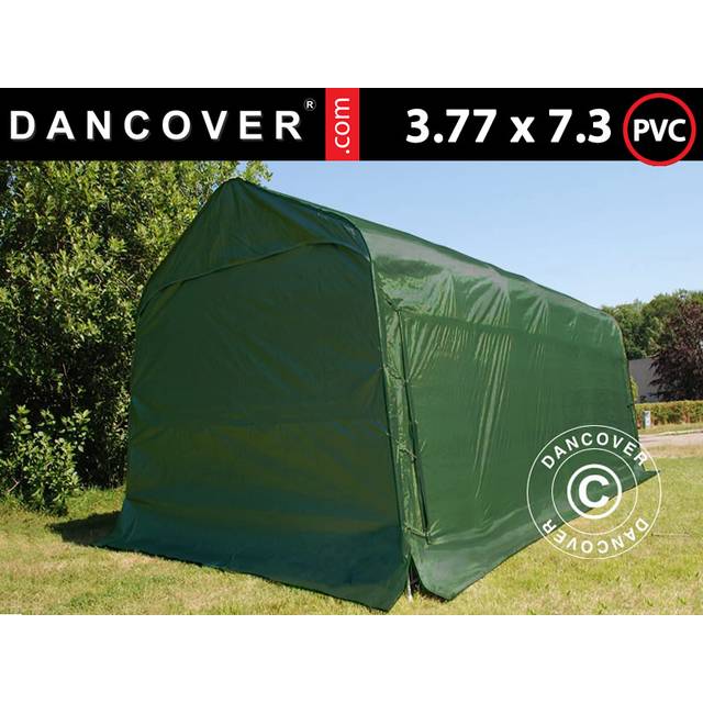 Dancover - Portable Garage Garage tent pro 3.77x7.3x3.18 m, pvc, Green