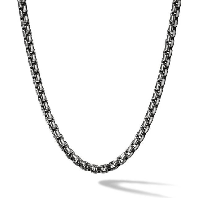David Yurman - sterling silver Box Chain necklace (3.6mm) - men - Sterling Silver - 51