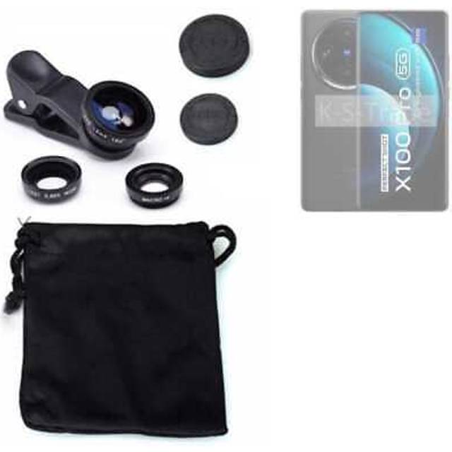 For vivo x100 pro camera lens set macro wideangle fisheye extension