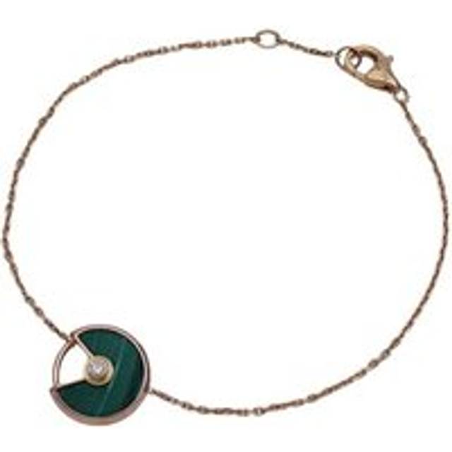 Womens Preloved Love Bracelet Malachite Wo - Gold - Metallics - One Size