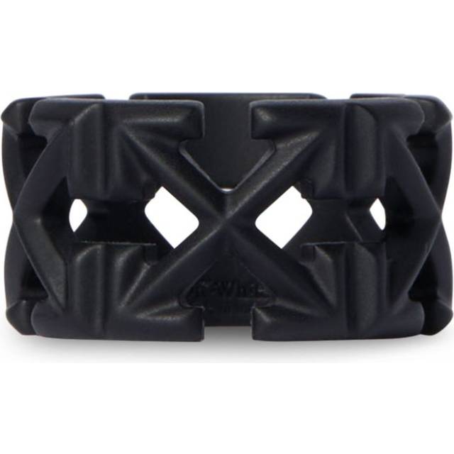 Off-White - Arrow ring - men - Brass - 60 - Black