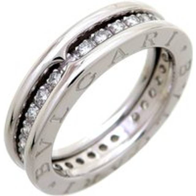 Womens Preloved Bzero1 Diamond Ring Wo - Silver - Grey - One Size