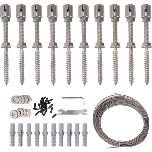 Wire Trellis Stainless Steel Modern Flexible Layout Invisible Strong Load Bearing Wall Trellis for