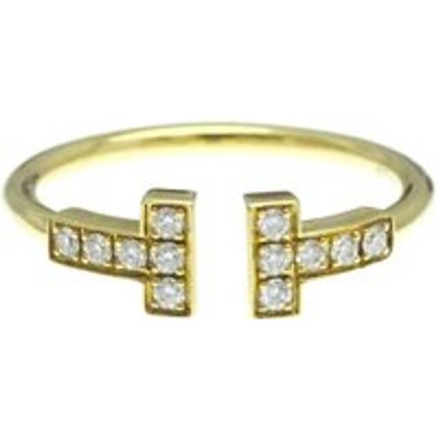 Preloved Tiffany T Diamond Ring Women - Gold - Metallics - One Size