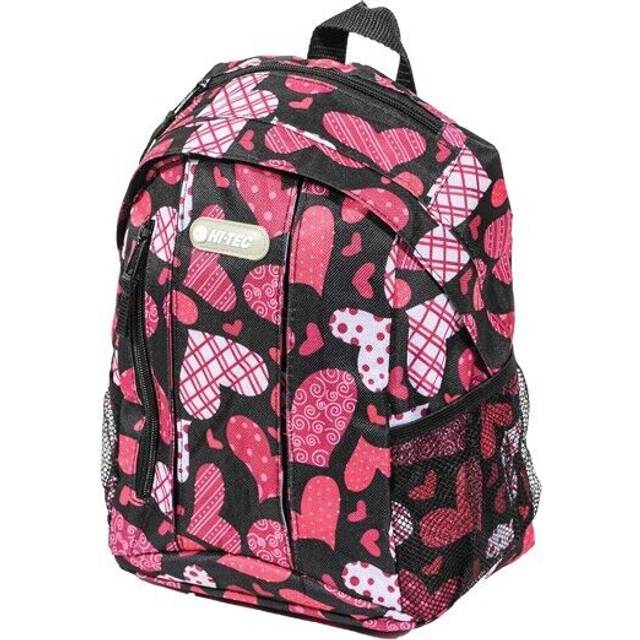 Hi-tec ladies hearts backpack school college gym luggage travel rucksack bag