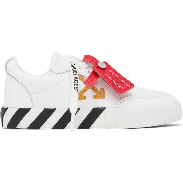 White Leather Vulcanized Trainers
