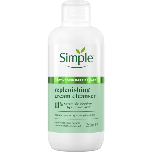 Replenishing cream cleanser face cleanser suitable for even the most sensitive s