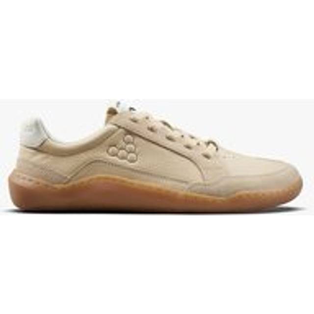 Vivobarefoot Gobi II Sneaker Premium Leather Womens Shoes - Desert Sand Brown - UK 8.5