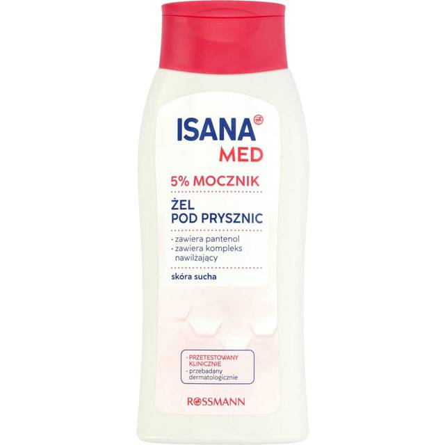 Isana med 5% shower gel for dry skin vegan 250ml