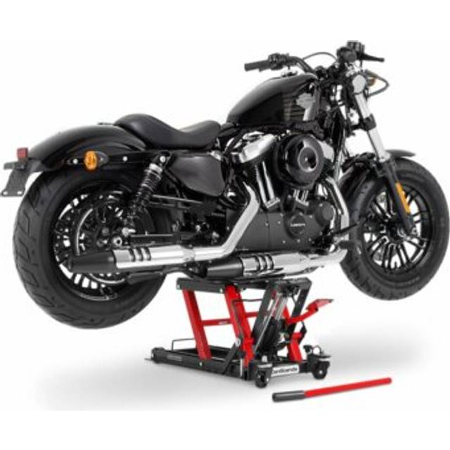 Hebebühne passend für Honda Shadow 750 Black Spirit ConStands Mid-lift L in rot