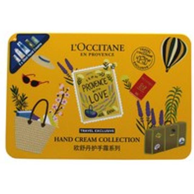 L'Occitane en Provence Travel Exclusive Hand Cream Collection 3 x 30ml Almond + Verbena + Shea Butter