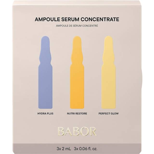 BABOR Ansiktsvård Ampoule Concentrates FP Serumkoncentrat i ampullform Ampullkoncentrat Hydra Plus 2 ml + Ampullkoncentrat Perfect Glow 2 ml + Nutri Restore 2 ml 2 ml ()