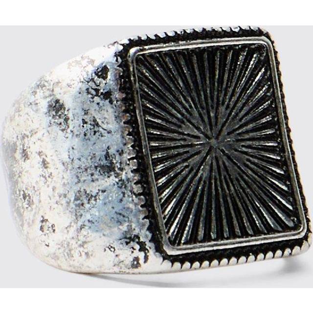 Mens Silver Signet Ring