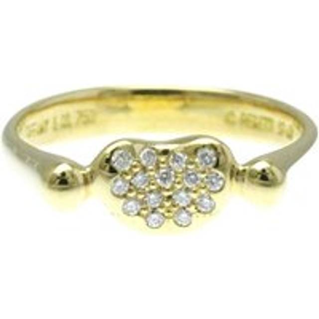 Preloved Heart Diamond Ring Women - Gold - Metallics - One Size
