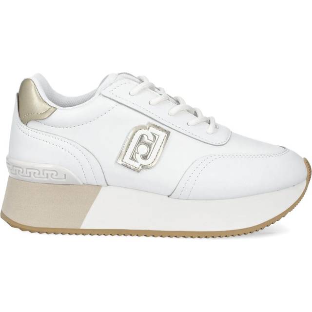 LIU JO - chunky-sole sneakers - women - Rubber/Leather/Fabric - 36 - White