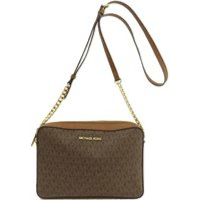 Womens Preloved Jet Set Chain Crossbody Model 35T1GTTM7B Wo - Brown - One Size