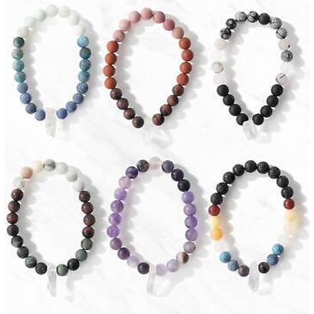 Myga Success and Prosperity Crystal Bead Bracelet - Multi - 12 x 1 x 10cm