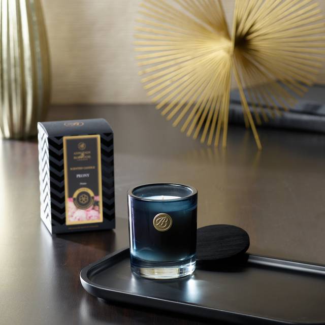 Ashleigh & Burwood Peony Candle - Black