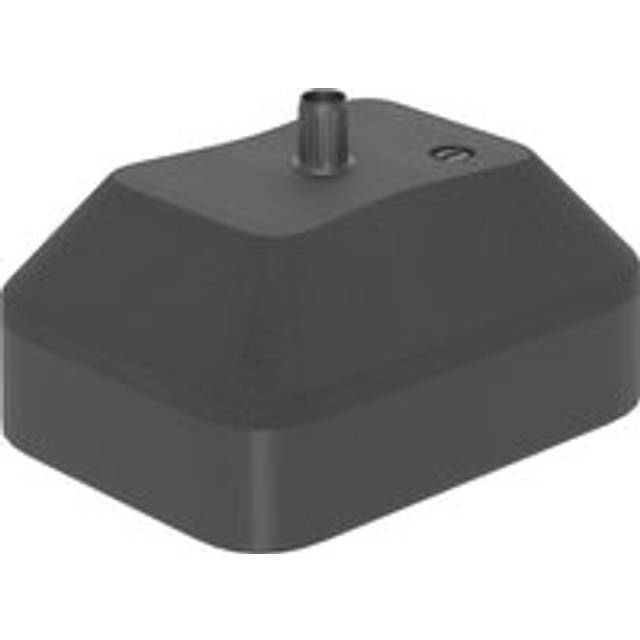 Outsunny Fillable Garden Parasol Base, Heavy Duty Parasol Base Stand, Filled Up to 24kg Stand or 20kg Water, for Deck Poolside, Black
