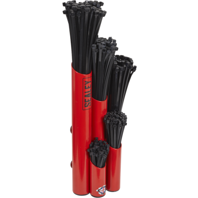 Sealey Large Magnetic Cable Tie Holder Red