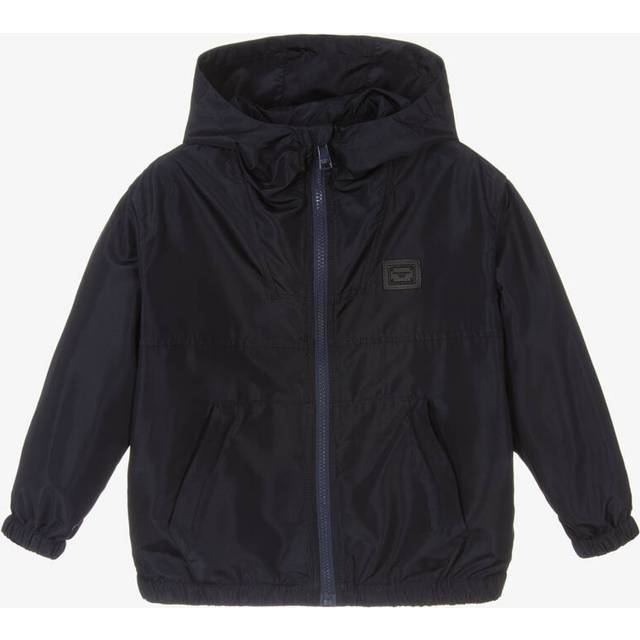 Dolce & Gabbana Boys Navy Blue Windbreaker Jacket - 4 year