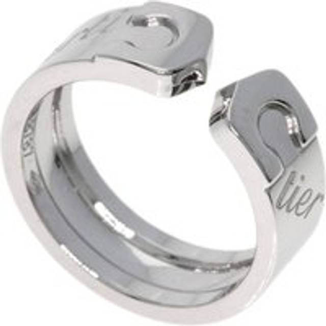 Womens Preloved Love Ring Platinum Wo - Silver - Grey - One Size