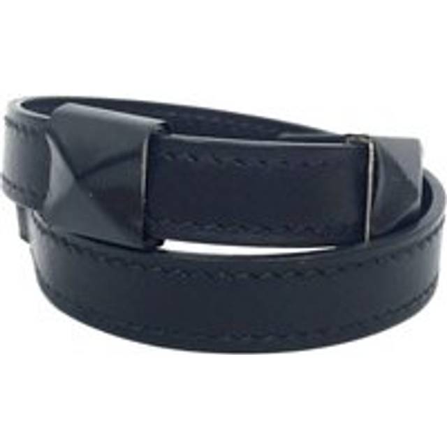Womens Preloved Hapi Bracelet Black Leather Wo - One Size