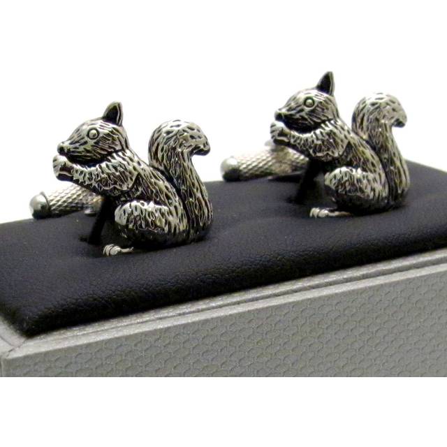 Cufflinks Squirrel Novelty Cuff Links By Onyx Art In Smart Box Ck934