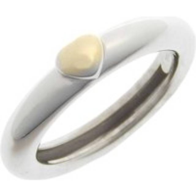 Womens Preloved Paloma Picasso Heart Ring Wo - Silver - Grey - One Size