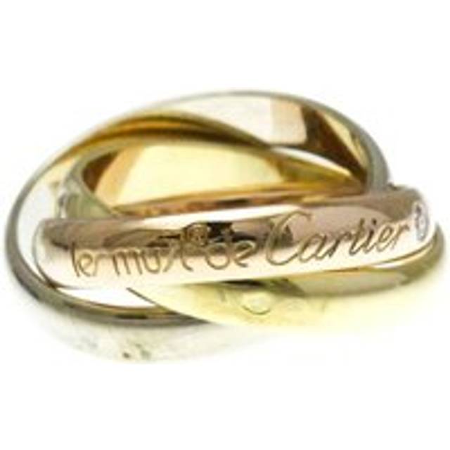 Preloved Trinity Ring Threeband ring Women - Gold - Metallics - One Size
