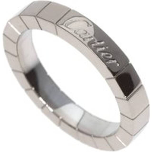 Womens Preloved Love Ring Platinum Band Wo - Silver - Grey - One Size