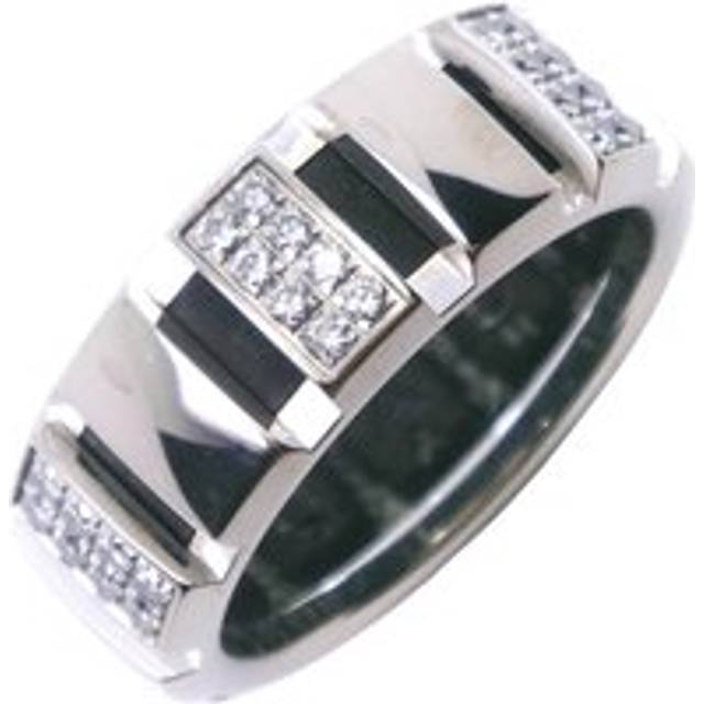 Womens Preloved Liens Diamond Ring Wo - Silver - Grey - One Size