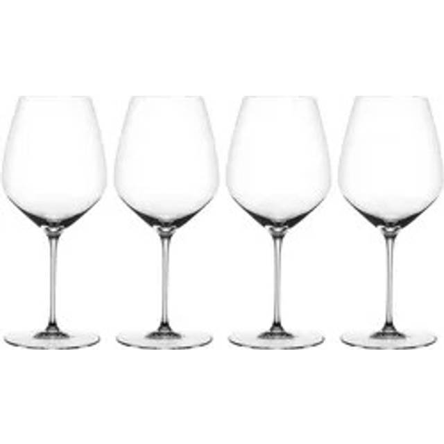 HI-LITE Burgundy Glass 4-pack