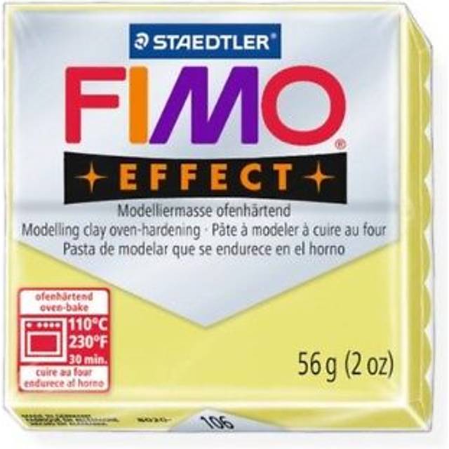 Staedtler fimo effect citrine (106) polymer modelling clay oven bake 56g