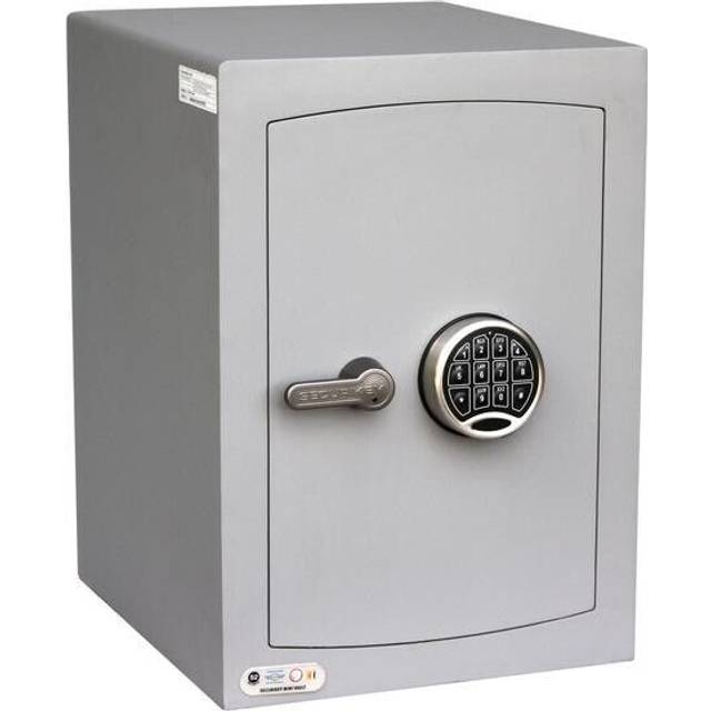 Cash Vault with Electronic Lock 532h x 374w x 426d mm with 2 Shelves I
